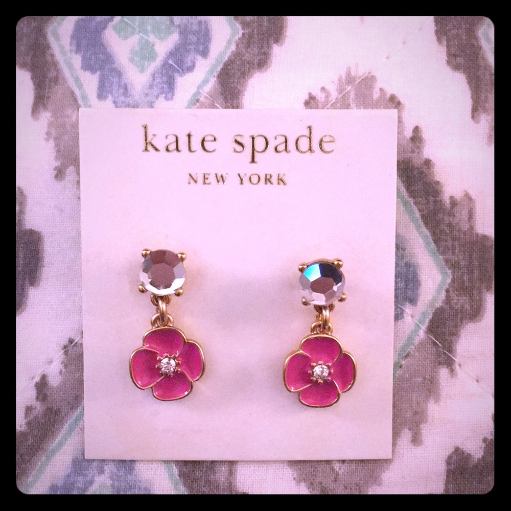 Kate Spade Flower Earrings 🌺